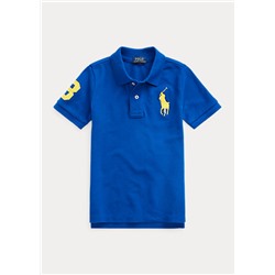 Boys 2-7 Big Pony Cotton Mesh Polo Shirt