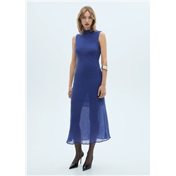 Vestido midi lyocell