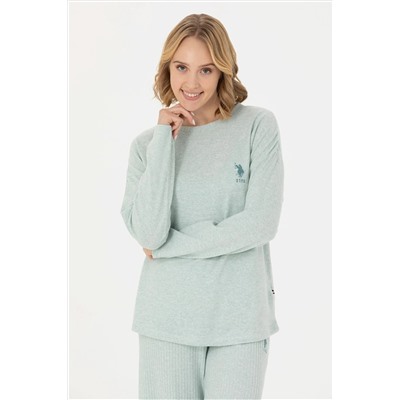Kadın Mint Pijama Takımı