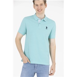 Erkek Mint Basic Polo Yaka Tişört