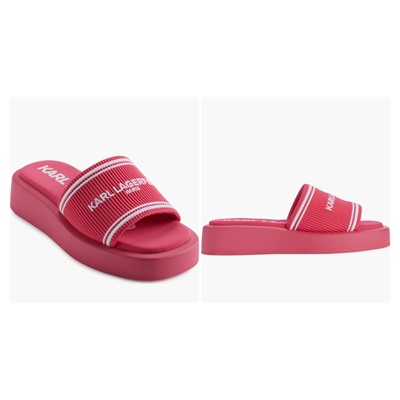 Ohare Platform Slide Sandal (Women) KARL LAGERFELD