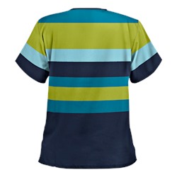 UA Bold And Beautiful Navy Scrub Top