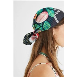 Foulard cuadrado patch digital