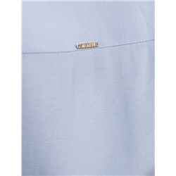 Платье-рубашка с кулиской на талии из плотного лиоцелла