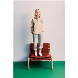 EMBROIDERED POLO SWEATSHIRT