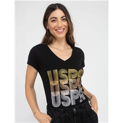 TRIPLE USPA V-NECK T-SHIRT