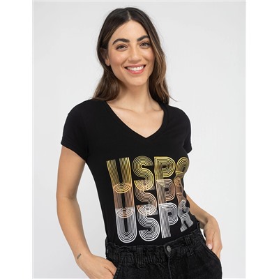 TRIPLE USPA V-NECK T-SHIRT