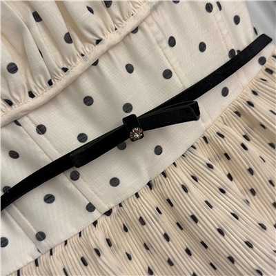 Красивое платье с воланами