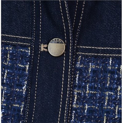 Хлопковый жакет с отворотами