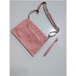 Итальянская сумка - клатч из натуральной кожи AB.Z PELLE KL3208CH Rosa