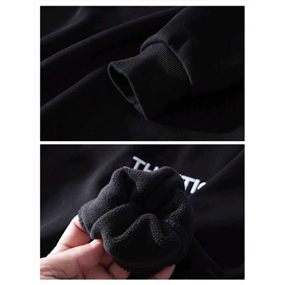 Мужской очень теплый свитшот с флисовой изнанкой ЛУЛУЛЕМО*Н