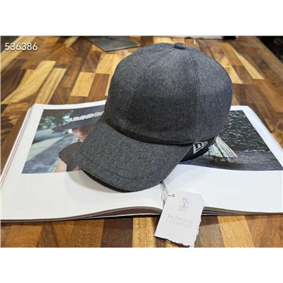 Шерстяная бейсболка унисекс   Brunell*o Cucinell*i