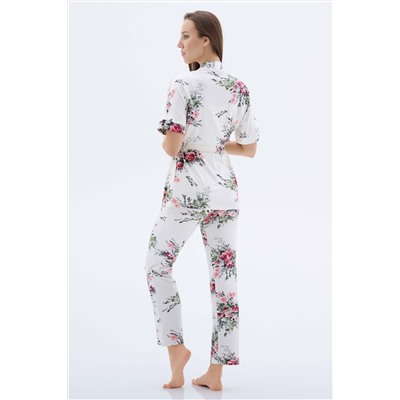 Пижама с халатом МИШЕЛЬ