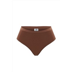 Trendyol Curve Kahverengi Normal Bel String Külot 2'li Paket TBBSS23CM00001