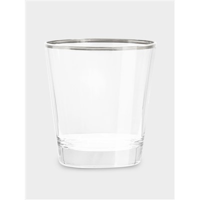 Набор стаканов для виски, 6 пр, 365 мл, Gemma, платина