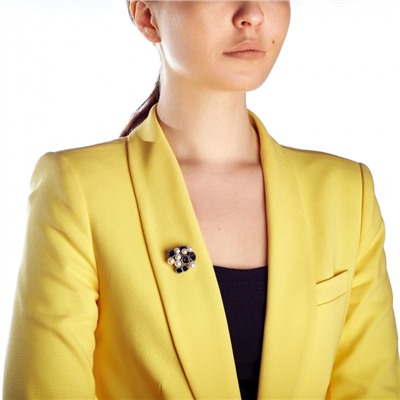 Брошь серебряная 925 арт.56013S1B