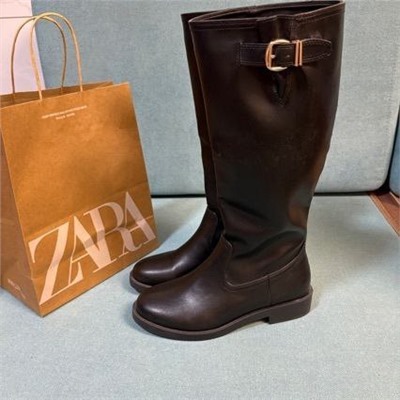 Сапоги женские с пряжкой ЗАР*А