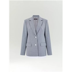 Однобортный жакет в полоску, ML830/shift