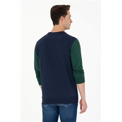 Erkek Lacivert Sweatshirt