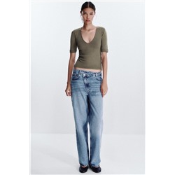 WASHED COTTON T-SHIRT