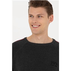 Erkek Antrasit Melanj Kazak