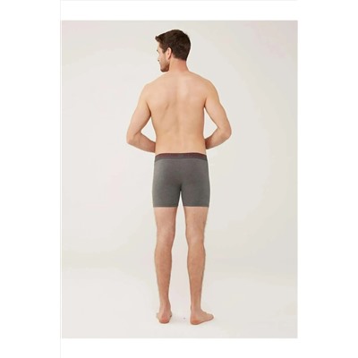 U.S. Polo Assn. 3&#39;lü Paket, Uzun Paçalı Erkek Boxer Set Pamuklu &amp; Likralı
