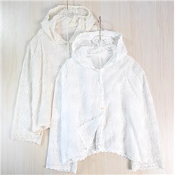 Женская рубашка с длинным рукавом с капюшоном