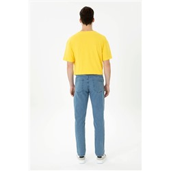 Erkek Koyu Mavi Jean Pantolon