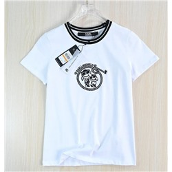 Женская хлопковая футболка КАР*Л 😎