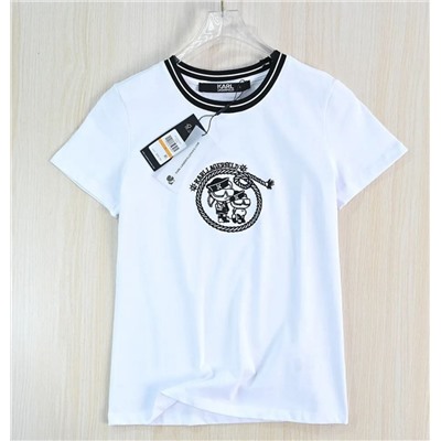 Женская хлопковая футболка КАР*Л 😎