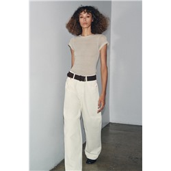 WOOL SHORT SLEEVE T-SHIRT