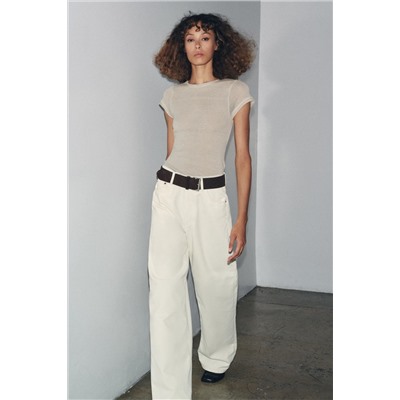 WOOL SHORT SLEEVE T-SHIRT