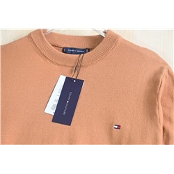 Мужской вязаный свитер с круглым вырезом ТОММИ ХИЛФИГЕ*Р