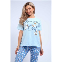 Пижама женская с брюками 20522