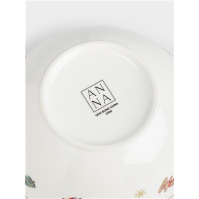 Салатник, 15x6 см, 720 мл, фарфор N, белый, Лошадка, Miracle