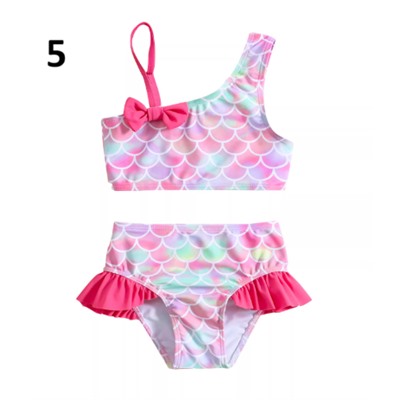 Купальник для девочек. 10 разных моделей (80-130)