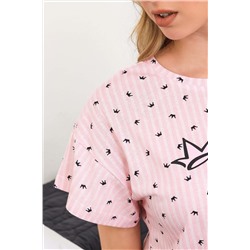 Пижама с шортами Queen (футболка+шорты) НАТАЛИ #891627