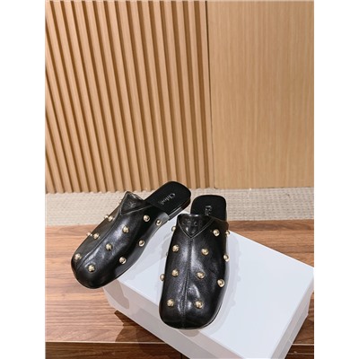 Мюли на плоской подошве  ХЛО*Э