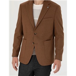 Kiremit Slim Fit Ceket