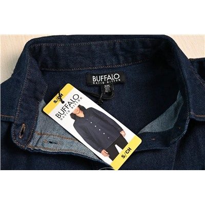 Женская повседневная джинсовая рубашка из эластичного хлопка