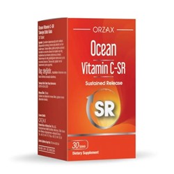 ORZAX  Ocean Vitamin C-SR Sustained Release SR 30Tabets