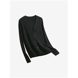 Женская классическая кофта / кардиган  на пуговицах 2цвета