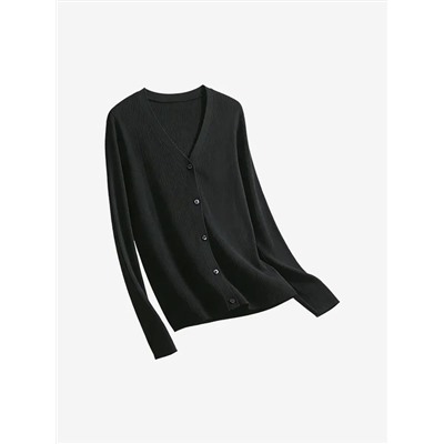 Женская классическая кофта / кардиган  на пуговицах 2цвета