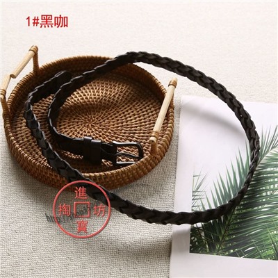 Актуальный плетёный кожаный ремень   Экспорт