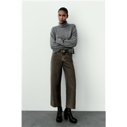 MID-RISE BAGGY TRF JEANS