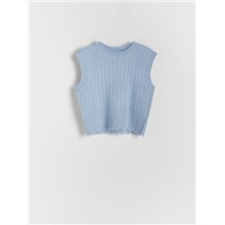 Pullunder aus Wollmischung