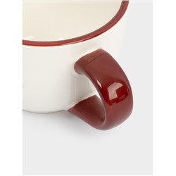 Пара чайная, 220 мл, 2 перс, 4 пр, керамика D, красная, Лошадка, Festival