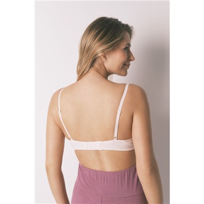 Sujetador "maternity" triangular relleno rosa CHARMING