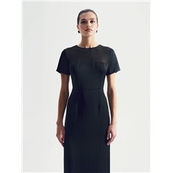 Платье приталенного силуэта, PL1686/abyss