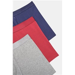 Penti Erkek Burgundy 3lü Çok Renkli Boxer